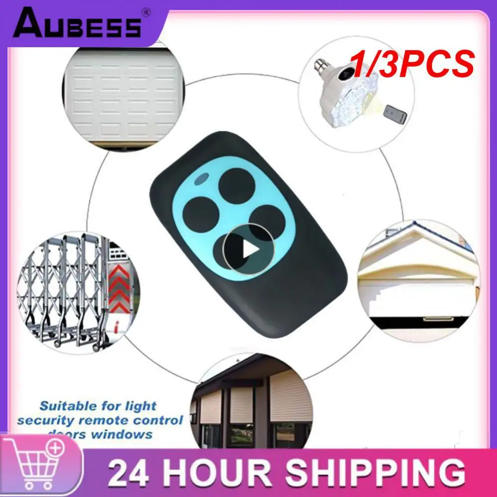 

1/3PCS Personalized 433mhz Remote Control Straight Super Copy Key Wireless Remote Control Fast To Use Led Indicator