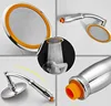 Bathroom 6 Inch High Pressure 360 Degrees Rotation Large Round Big Rainfall Sprayer Bathroom Hand Held Shower Head Accessories 4