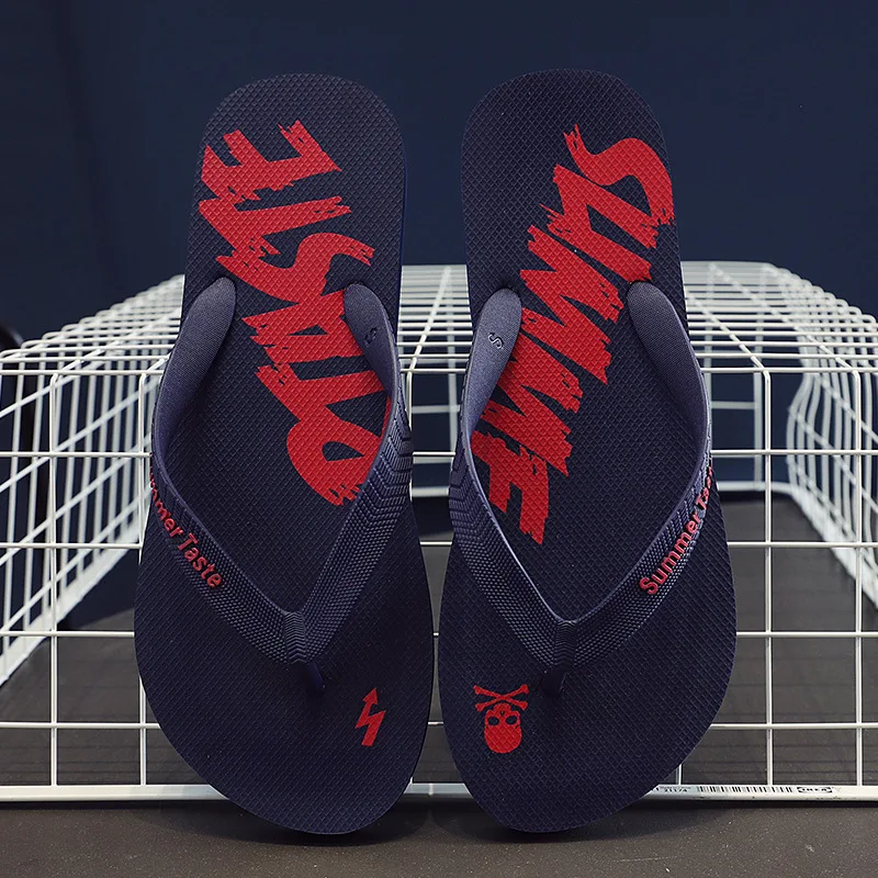 Men’s Summer Flip-Flops 2025 – Soft Sole Non-Slip Beach Sandals, Youth Casual and Elegant Party Sandals Beach Footwear Flip-flops