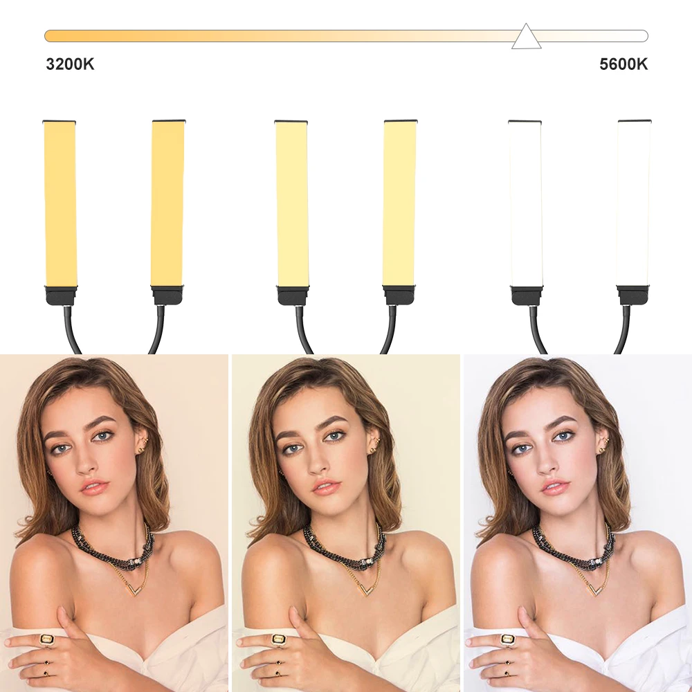 Led Ring Lash Light Double Arms LED Fill Beauty Light With 200cm Tripod For Make up Video Eyelash Photographic Selfie Lighting