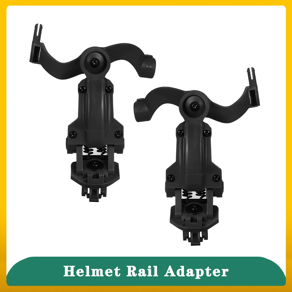 Headphone Mount Shooting Headset Bracket Kit Multi-angle Rotation Helmet Rail Adapter OPS Core ARC Team Wendy M-LOK Rail