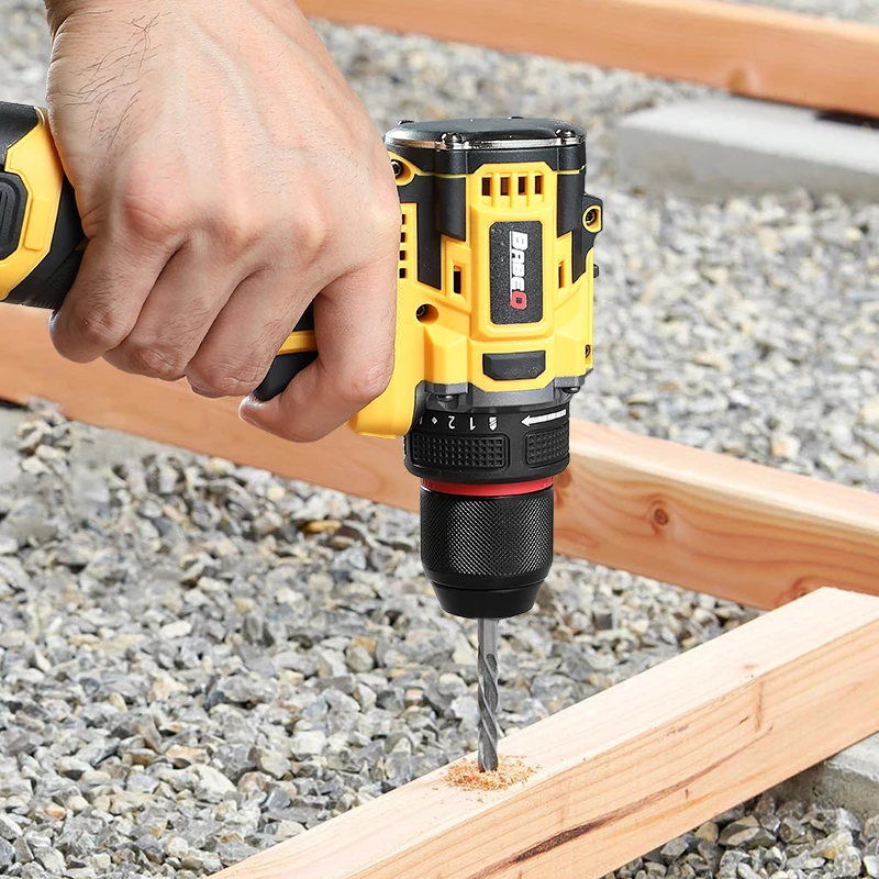 BABEQ 16.8V Brushless Electric Drill 80NM 2 IN 1 Cordless Drill 10MM Chuck Mini Electric Screwdriver Tools Lithium Ion Battery 5