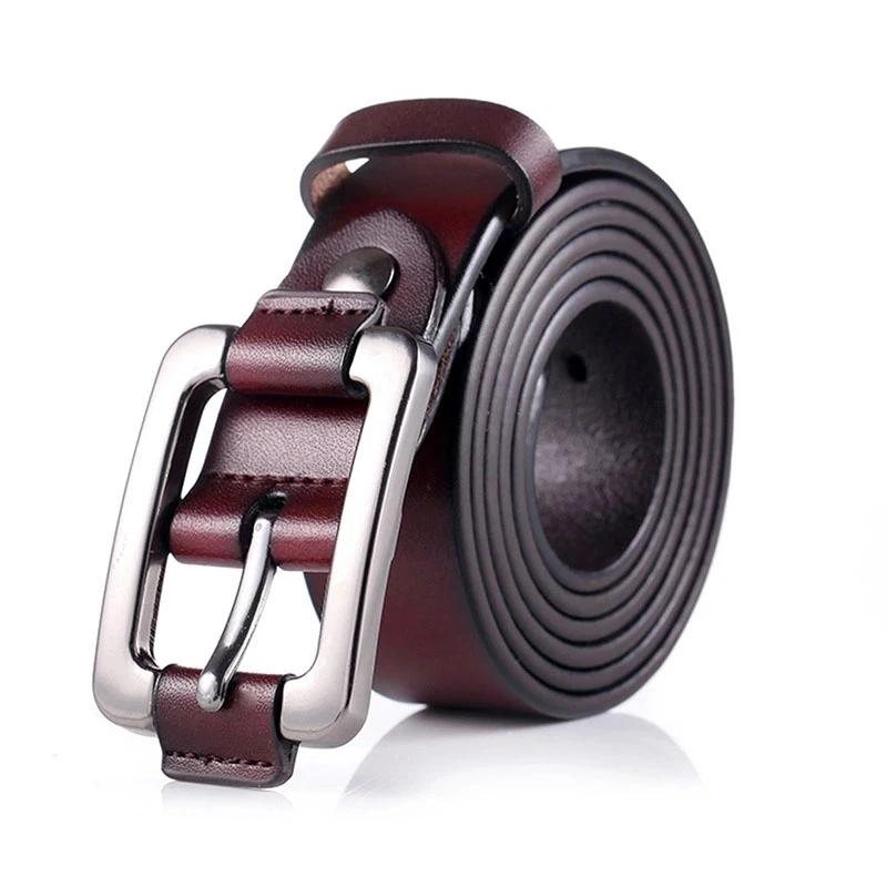 2023 New Designer Fashion trend Women's Belts Genuine Leather Brand Straps Female Waistband Pin Buckles Vintage for Jeans