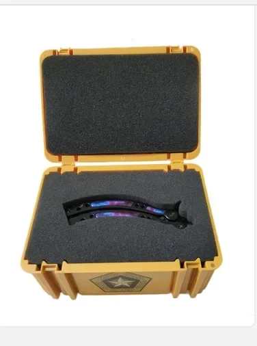 Swayboo CS GO Folding Flip Knife Set Case Butterfly In Knife Empty Box Plastic Storage Gama Box 6