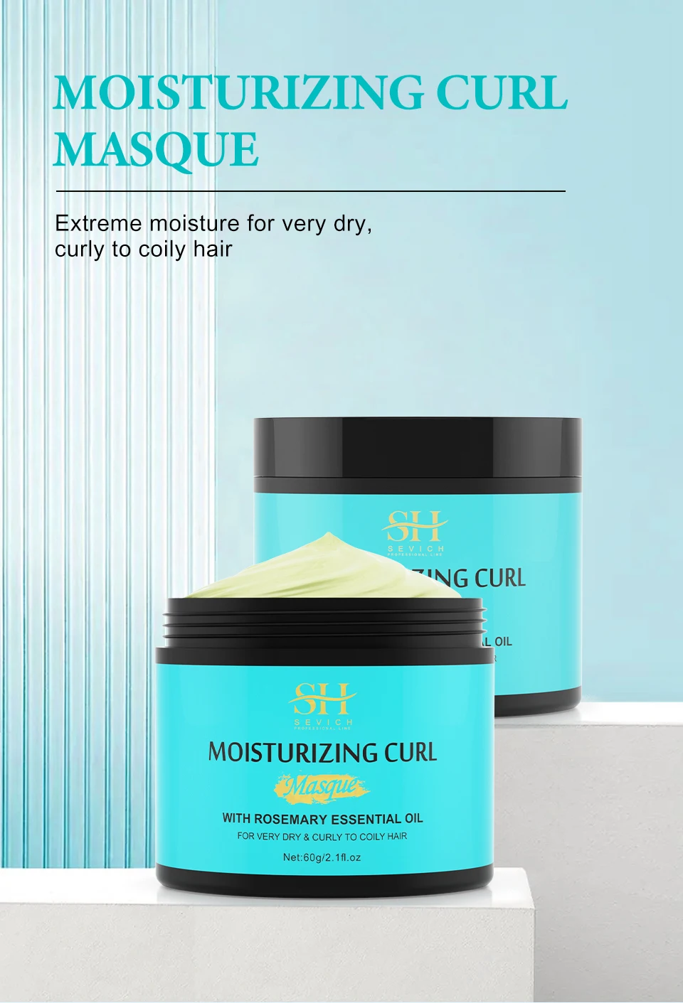 Description Picture 2 of itemCurl cream for curly hair Deep Moisturizing Natural Hair Cream Styles Bounce Curl Spray Sculpting Boost Hair Conditioner