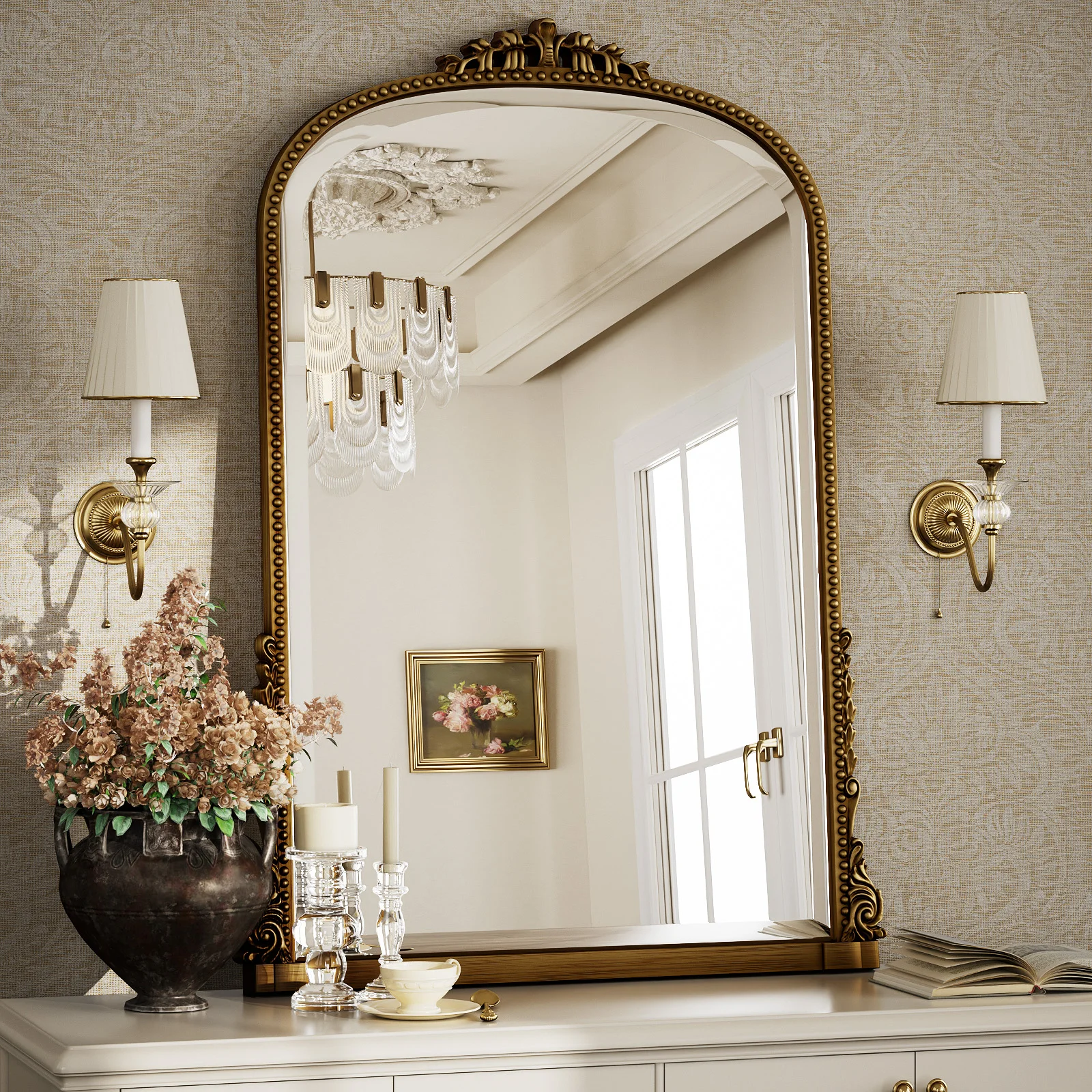 Arched Bathroom Vanity Mirror 2