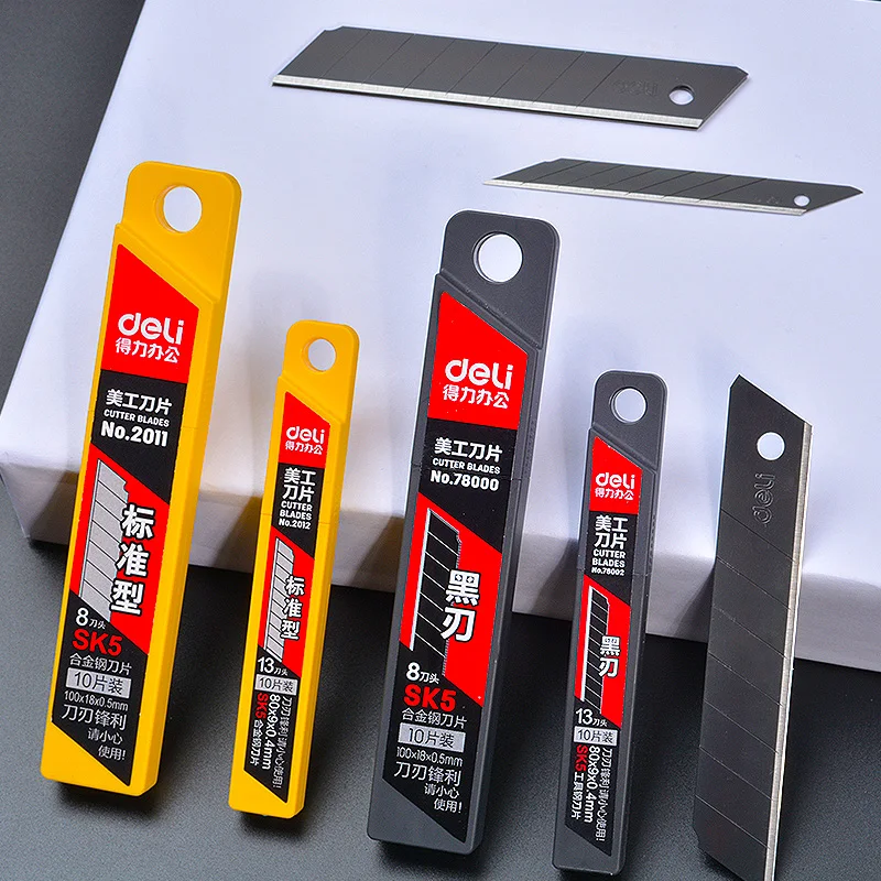 Box Cutter Utility Knife Cutting Knife Utility Knife Blades Art Knife Box Opener 9mm 18mm Replacement Blades