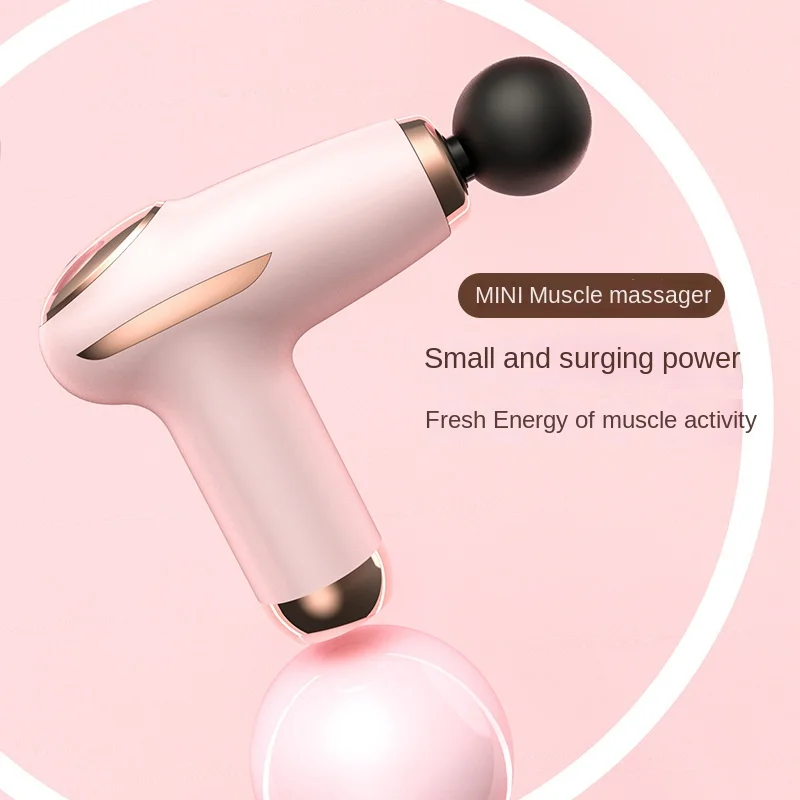 

Mini Fascia Gun Muscle Relaxation Electric Neck Portable Home Professional Fitness Massager Mini Massage Gun Body Massager