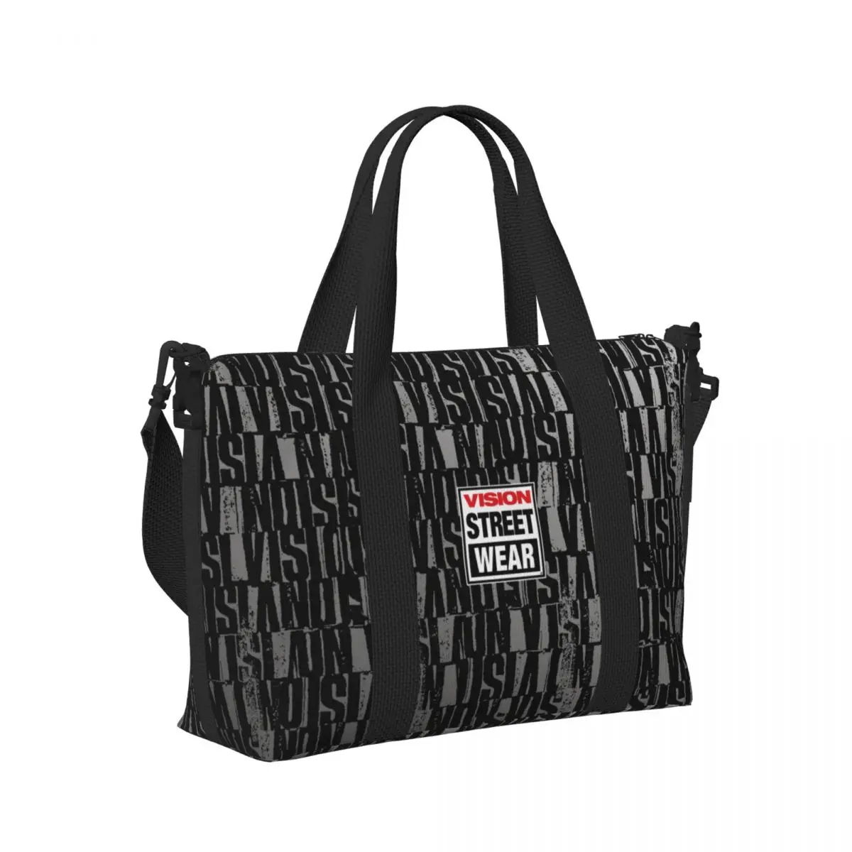 Cool Vision Street Wear Groceries Shopping Tote Bag Women Big Capacity Beach Gym Travel Bags