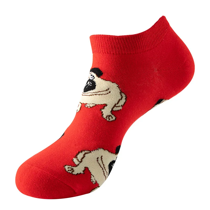 Men's Novelty High-Quality Geometric Fruit and Sushi Patterned Fashion Socks