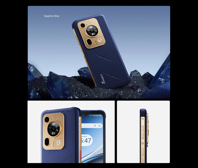ワールドプレミア] Fossibot F112 PRO 5G 頑丈なスマートフォン