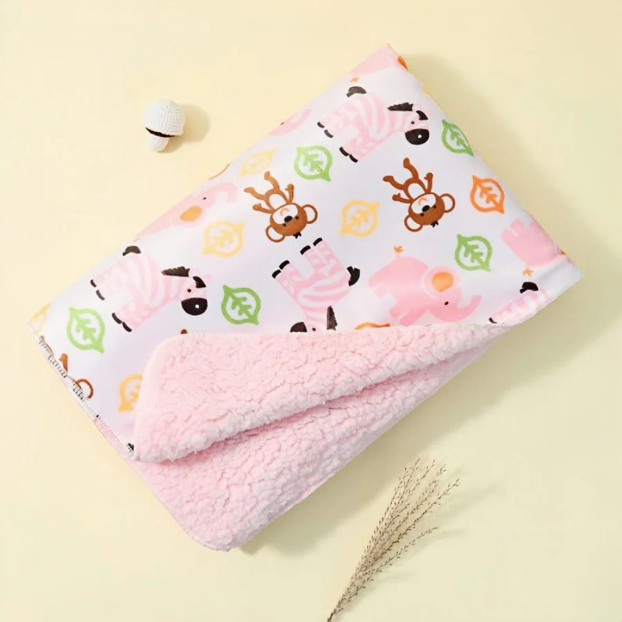 Ultra Soft Reversible Baby Blanket 5