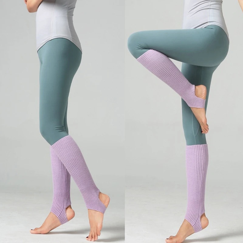 Plus Scorpion Women's Knit Leg Warmers – Soft Stretchy Below-The-Knee Leg Warmers - View #11