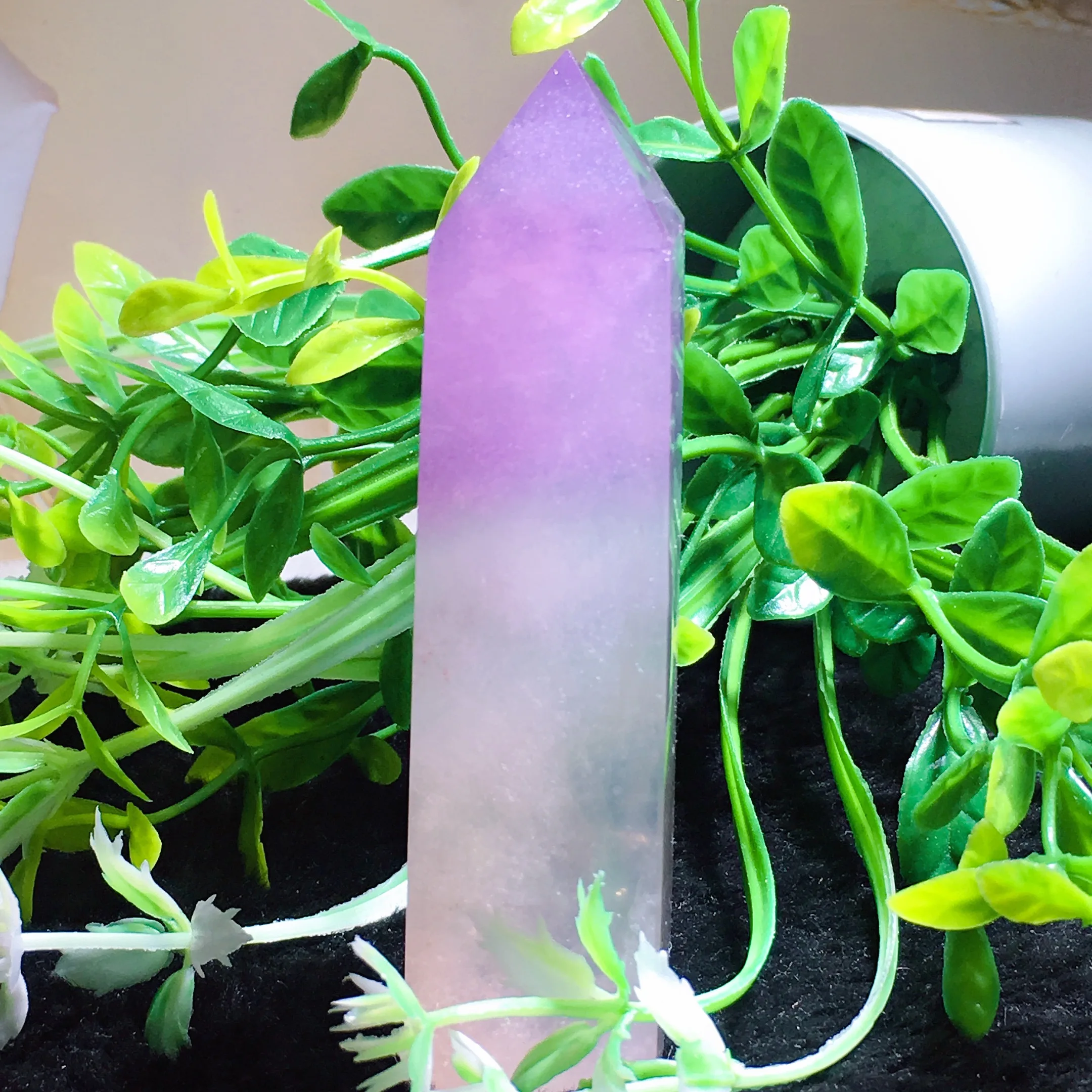 Purple Fluorite Tower 2428