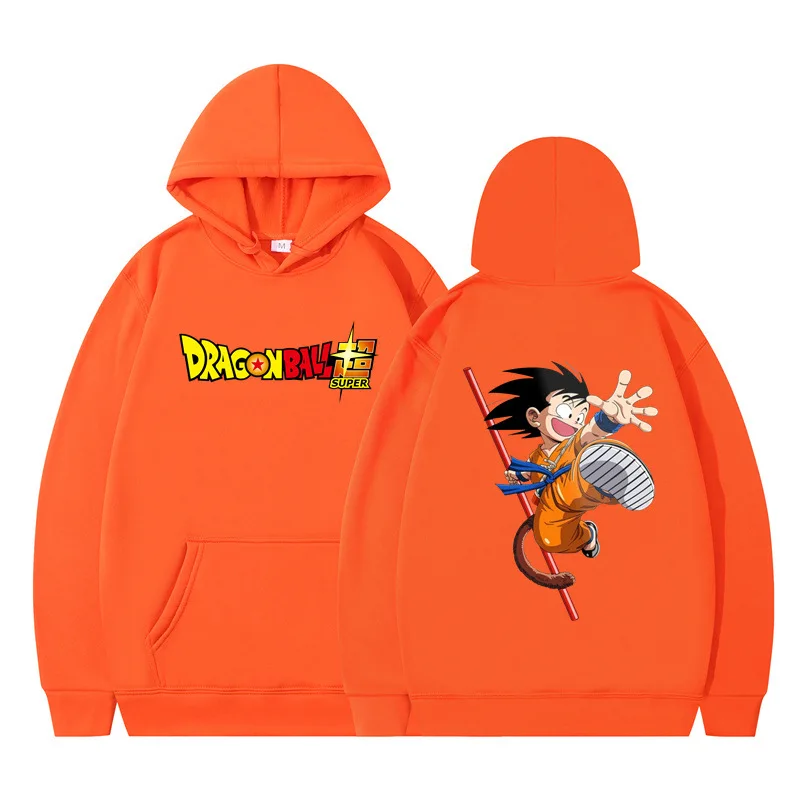 

New Dragon Ball Japan Anime Print Men Women Hoodies Sweatshirts Hoodie Patchwork Thin Clothing HipHop Streetwear Hooded Pullover