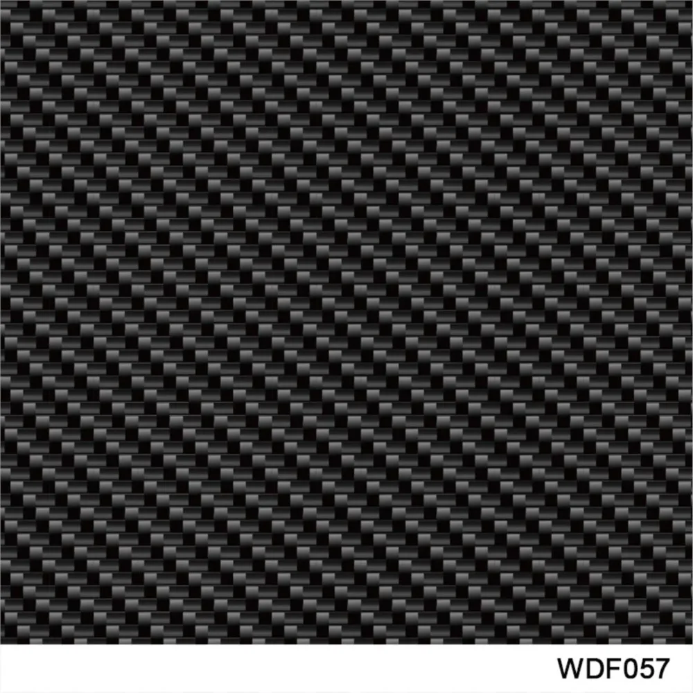 

2M/6M/10M Meter Black Carbon Fiber Water Transfer Printing Film Hydrographics WDF057