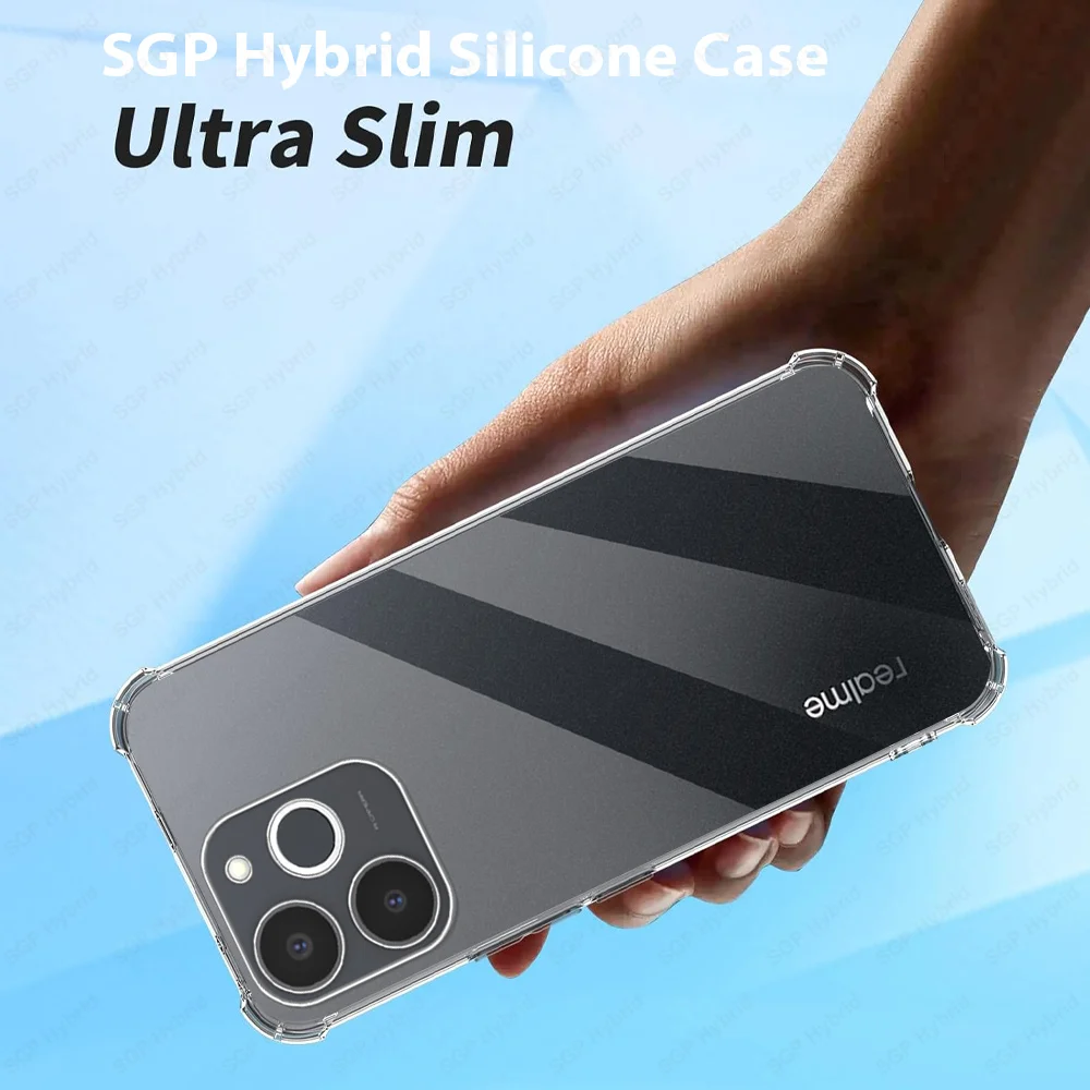 Shockproof Transparent Silicone Armor Phone Case Cover
