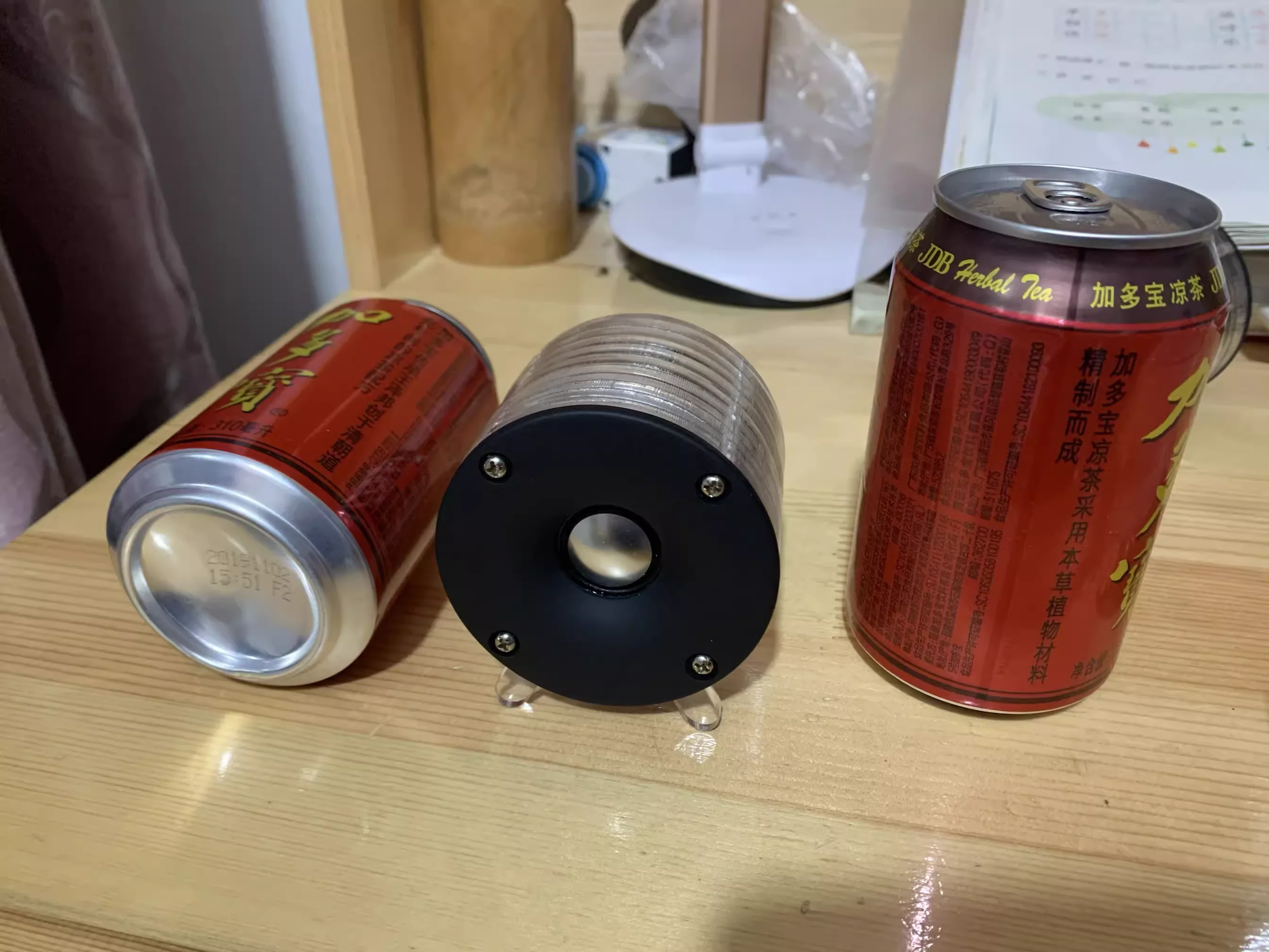 A-1044 3 Inch Tweeter Transparent Speaker Aluminum Tweeter Ultra High Speaker Silk Membrane 1Pair