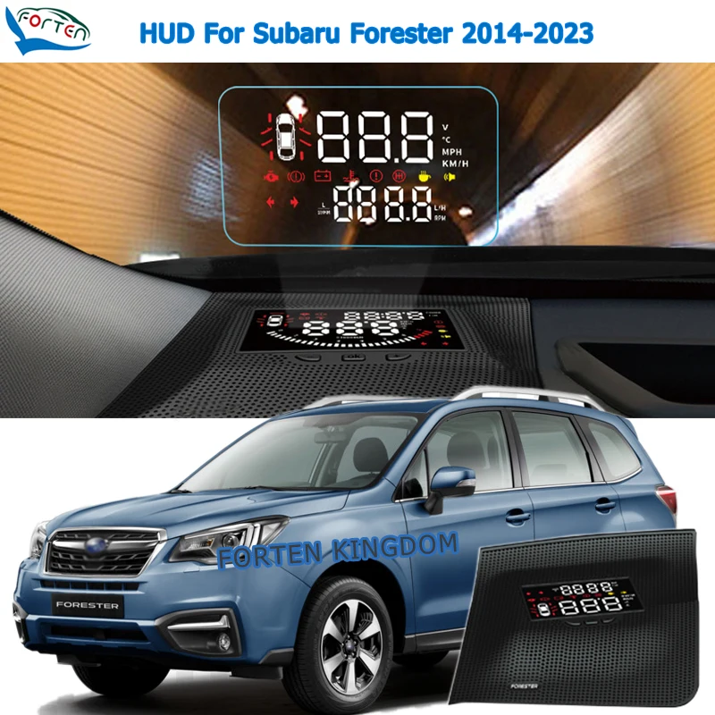 Car Electronic HUD Head Up Display Speedometer Projector For Subaru