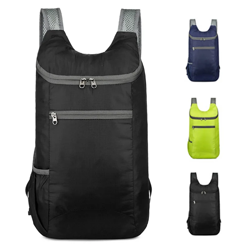 

1Pc 20-35L Lightweight Foldable Backpack Foldable Ultralight Outdoor Backpack Travel Backpack Men's and Women's Sports Backpack