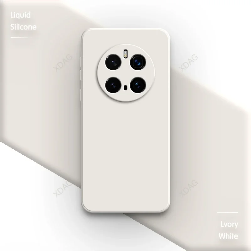 Liquid Silicone Lens Protection Back Cover for Honor Magic Series - Soft Square Design