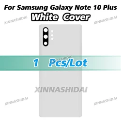 Enhanced Back Cover for Samsung Galaxy Note 10 Plus - Durable Replacement Rear Housing (White Cover)