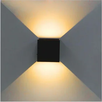 IP65 Square Up-Down LED Wall Lamps 1