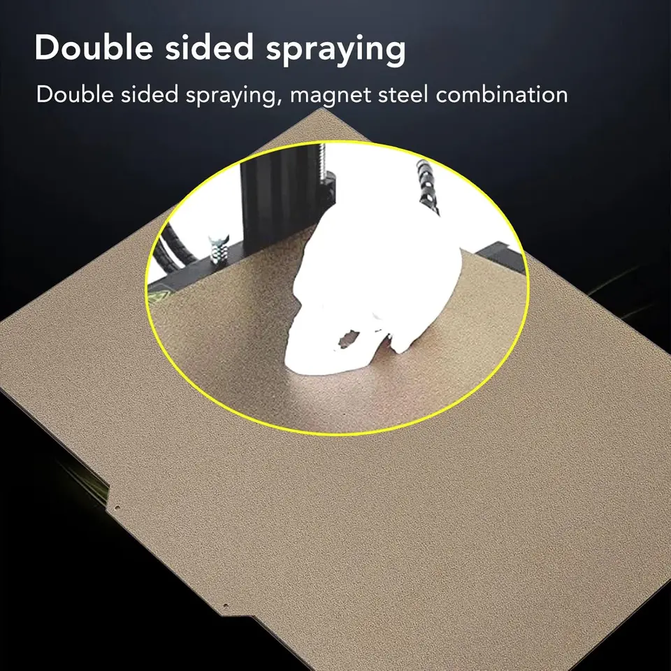 PEI Bedrucktes Flexibles Druckbett 330x225 Mm – Doppelseitig Mit Magnetischer Basis Für Snapmaker J1s & Andere 3D-Drucker