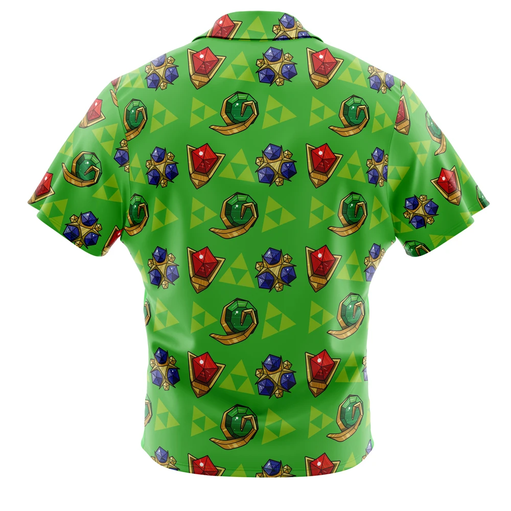 Zelda Spiritual Stones Breathable Hawaiian Shirt - Trendy Summer Casuals