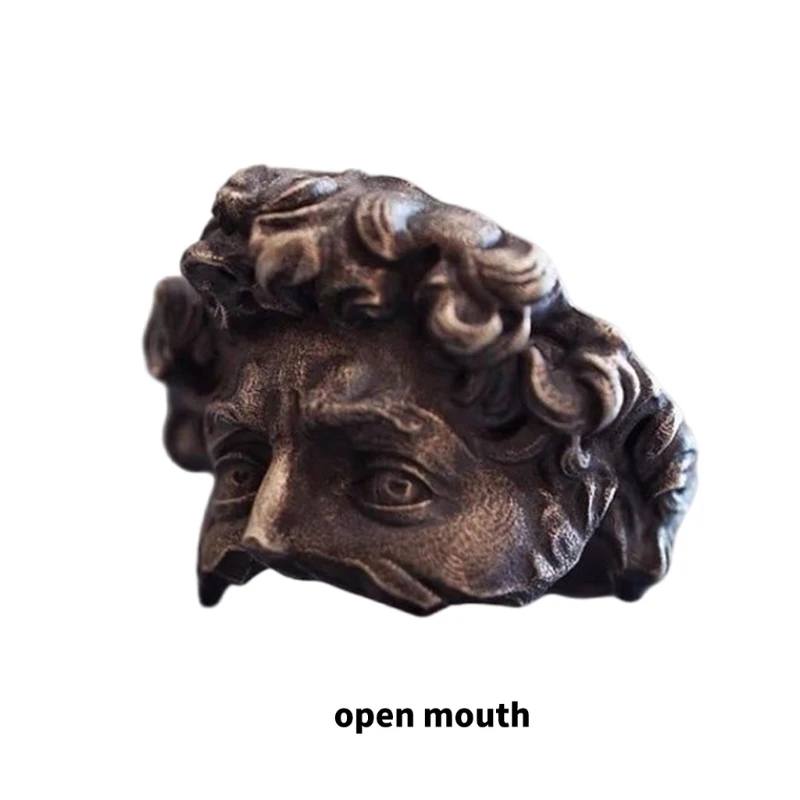 Versatile Sculpture Rings Adornment With Adjustable Size For A Distinctive Fit 6