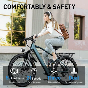 500W Electric Mountain Bike 14