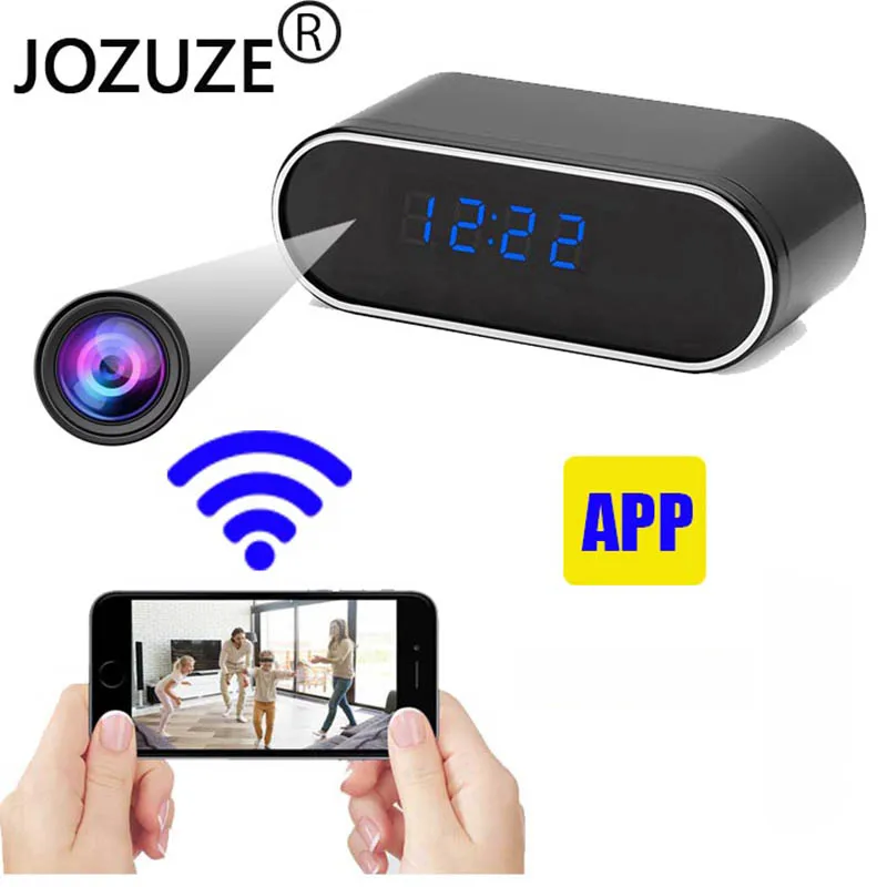 Lookcam Wifi Camera Secret Clock Micro Camera Recorder Security Night