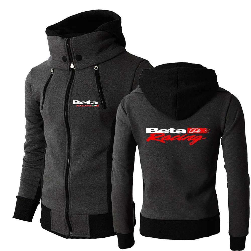 

2023 New Men's Printing Beta Racing Motocross Motorcycle Fashion Spring Autumn Solid Cotton Hoodies Long Sleeve Sweatshirt Coat