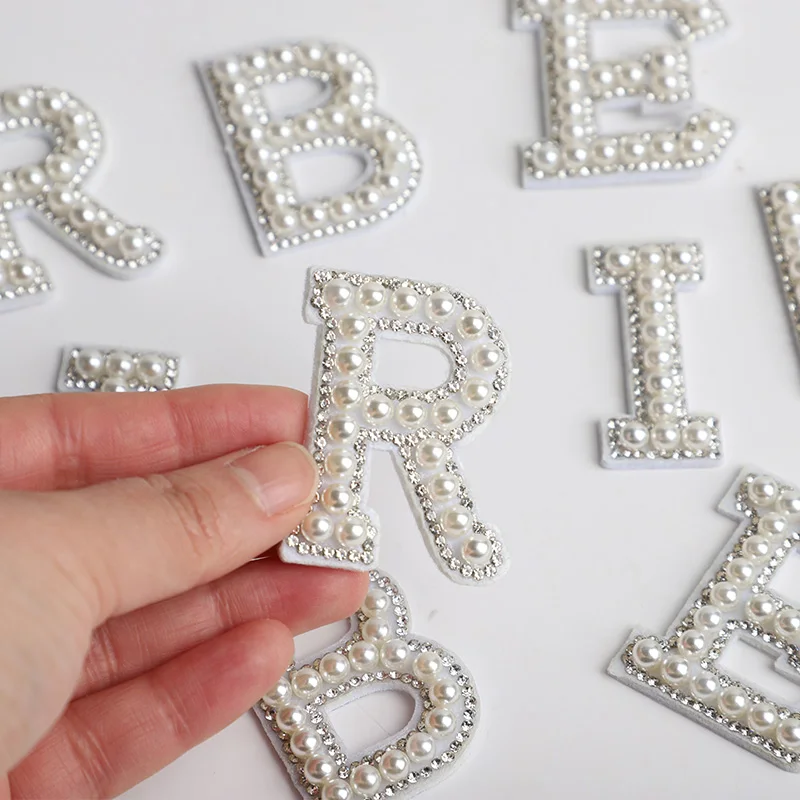 BRIDE Buchstaben-Strass-Applikation Selbstklebend für Kleidung, Taschen, Hüte, DIY-Basteleien für Hochzeit, Brautparty, Dekoration und Geschenke – Detail 9