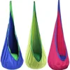 New Children's Hanging Chair Portable Parachute Cloth Swing Bed Indoor Courtyard Model with Inflatable Cushion Hanging Chair 1