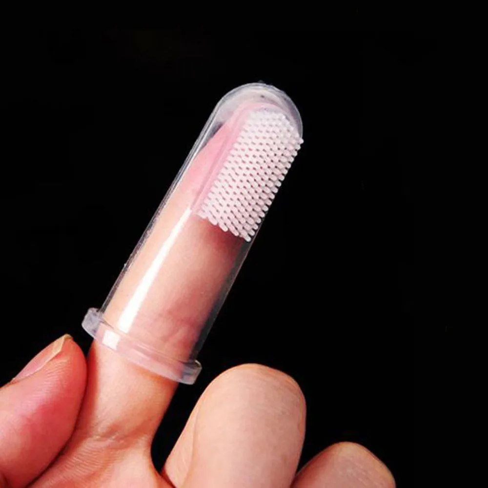 Title 12, Pet Finger Toothbrush for Dogs & Cats Extra Sof...