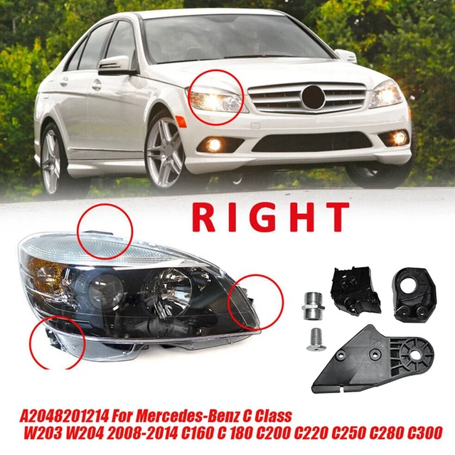 Frontspoiler Vario-X Mercedes-Benz C-Klasse (W204) PU