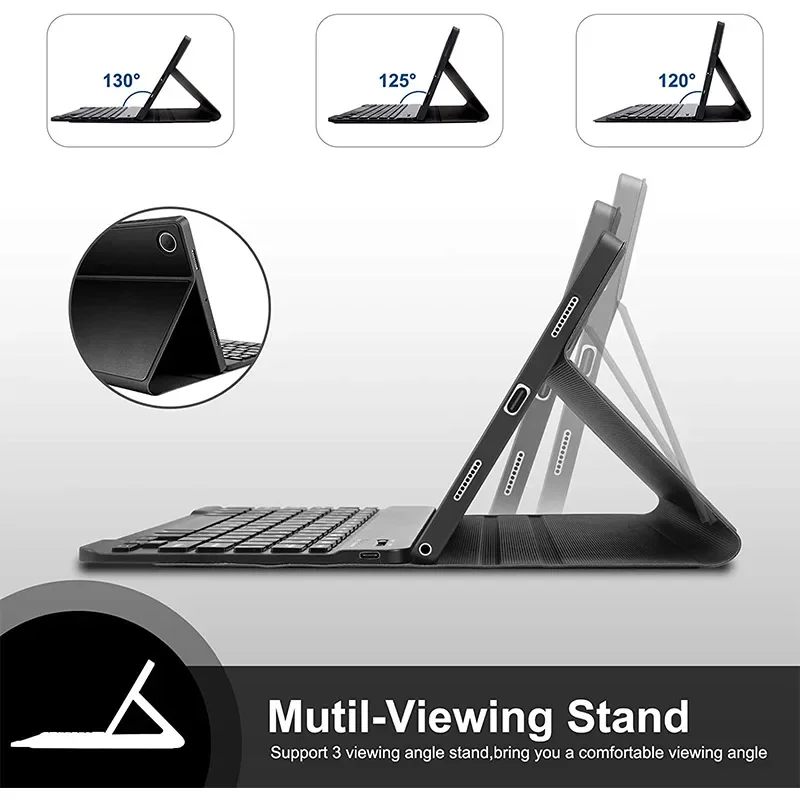 Wireless Bluetooth Touch Keyboard Case