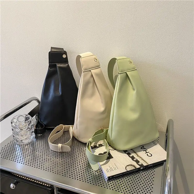 

Новый рюкзак на одно плечо, нагрудная сумка, индивидуальная Высококачественная Мужская и женская простая искусственная сумка