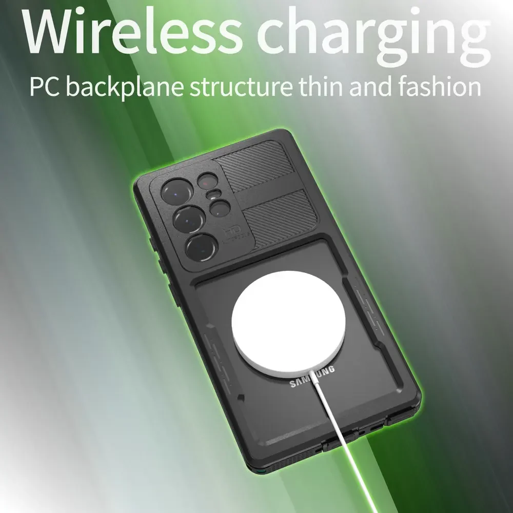 Waterproof Case IP68 for Samsung Galaxy S23 Ultra S 24 5G Cover Screen Protect Bumper Shockproof Phone Galaxy S24 Plus S 23 Capa