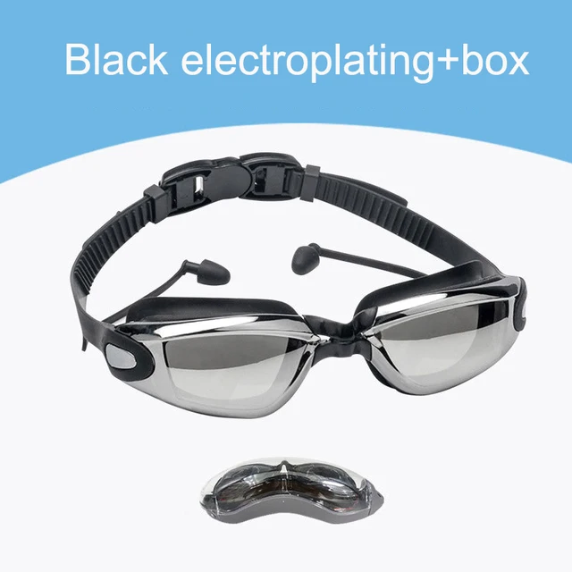 Swimming Goggles Myopia Professional Anti-fog UV Swimming Glasses Men Women Silicone Diopters Swim Sports Eyewear 2