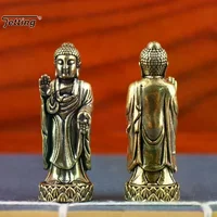 Lotus Figurines Enshrines Statue Home Decor Ornaments Resin Craft Zen Meditation Room Decoration Spiritual Gift Desk - Image 3