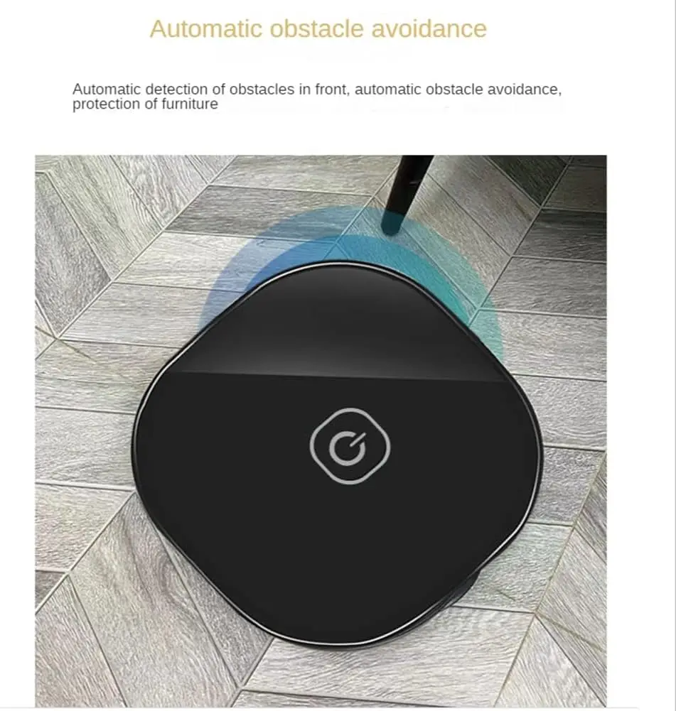 USB Electric Household Fully Automatic Lazy Floor Cleaning Machine Double Mop Wet and Dry Dual-purpose Smart Sweeping Robot 5