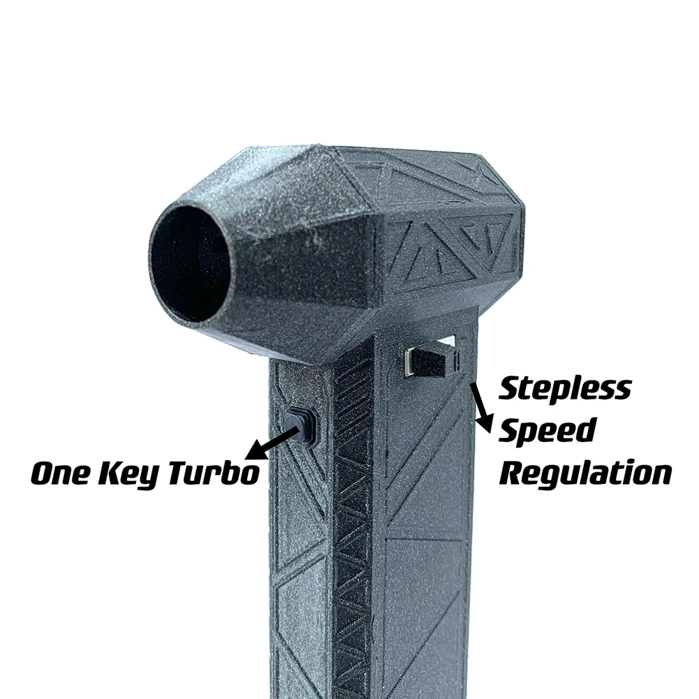 Mini Turbo Fan Speed Adjustable Small  Fan 110000RPM Powerful Blower LED Lights for Keyboard/Car/Motorcycle Cleaning