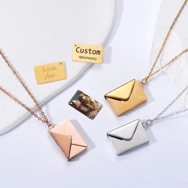 Love Letter Necklace | Gold – poppylab