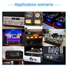 TN73HSS0324 VU Meter Header with Pointer-Dial Backlit Audio DB Level Header Power Amplifier Level Meter High Accuracy 2