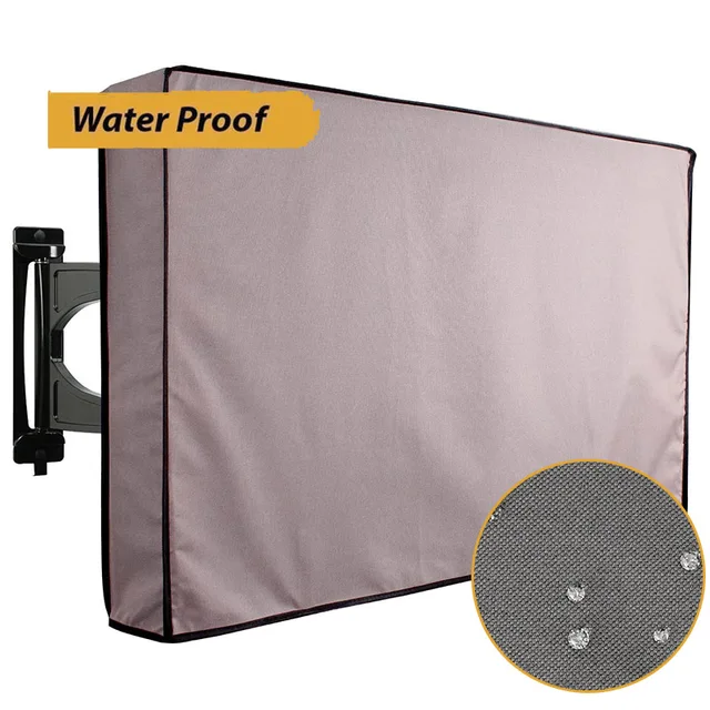 Housse TV extérieure 32 "36" 43 "50" 55 "60" 65 "75" 85 pouces, écran TV résistant aux intempéries, housse anti-poussière polyvalente, sac de protection pour télévision LCD 1