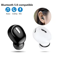 X9 Wireless Bluetooth 5.0 Earphones Headphones With Mic in-Ear Sports Waterproof TWS Earbuds Bluetooth Handsfree Single Headset 1