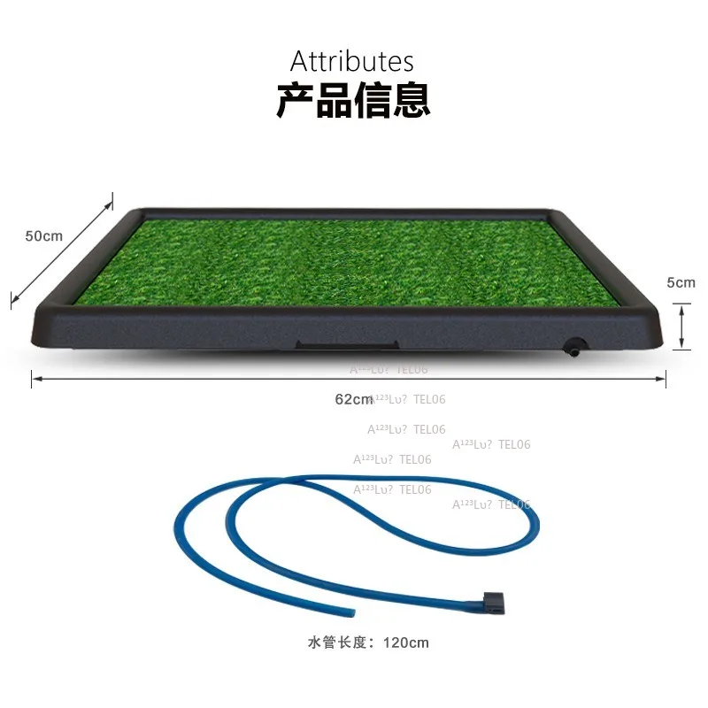 애완동물 잔디 화장실 서랍형 배수 트레이 강아지 패드 가이드 도그 루 실내 배변 시스템