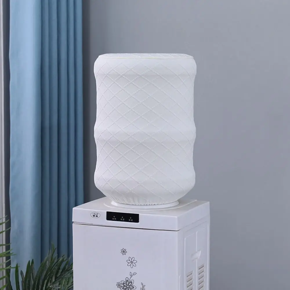 Dust-Proof Reusable Water Dispenser Cover - Durable Elastic Solid Color Sleeve